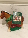 Old World Christmas Glass Ornament, Holiday Clydesdale Original Tag Intact. Fixed Price $19.75.