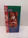 Traditions Porcelain Whimsical Santa Centerpiece 13" Tall Handpainted. Fixed Price $42.50.