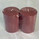 Ashland Christmas Candles Pack Textured Pillar Unscented 4 Inch 2.9. Fixed Price $17.99.
