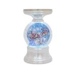 Roman Led Swirl Santa Pedestal Snow Globe. Fixed Price $41.95.