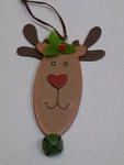 Creative Designs Christmas Holiday Ornament Moose Elk Deer Doe Brown Cabin Decor. Fixed Price $9.99.