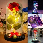 Crystal Galaxy Enchanted Rose Led Glass Forever Flower Home Decoration Gift Box. Fixed Price $14.99.