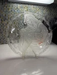 Mikasa Madonna And Child Crystal Christmas Platter 15.50 W/box Usa Vintage. Fixed Price $51.99.