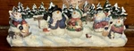 Snowman Outlet Strip Cover 11" Christmas Decor Sparkly Baby Snowmen Animals. Fixed Price $24.00.