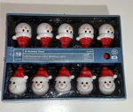 Holiday Time Led Snowman Lights 10 Color Changing Blinking Outdoor New. Fixed Price $16.99.