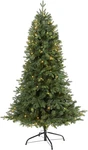 5FT Vermont Fir Artificial Christmas Tree With 150 Led Lights Pre-lit Holiday. Fixed Price $131.99.