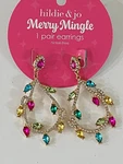 New Hildie & Jo Holiday Christmas Lights Rhinestone Gem Earrings Ships Free. Fixed Price $11.95.