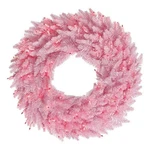 Vickerman 24" Fir Dura-lit Led Artificial Christmas Wreath Light Pink. Fixed Price $74.13.