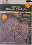 Way To Celebrate Led Spider Web Lights 5 Orange, Purple, Green Indoor/outdoor. Fixed Price $14.99.