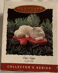 1995 Hallmark Keepsake Ornament Cat Naps Collectors Series #2 Clip-on Christmas. Fixed Price $9.69.