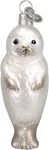 Wholesale Lot Of 12 Seal Pup Blown Glass Ornaments By Old World Christmas. Fixed Price $82.00.