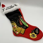 Forever Collectibles Chicago Blackhawks Nhl Hockey Team 18 Christmas Stocking. Fixed Price $16.82.