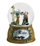 Roman Child Dog Checking Mailbox Musical Glass Plays Tune"toyland". Fixed Price $37.94.