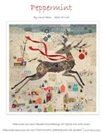 Peppermint Reindeer Christmas Collage Applique Quilt Pattern By Laura Heine F.... Fixed Price $72.99.