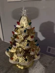Mr. Christmas 14 Shatterproof Nostalgic Gold Light Up Tree Very Pretty. Fixed Price $39.99.