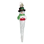 Old World Christmas Icicle Snowman Ornament. Fixed Price $19.99.