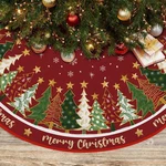 Ekorest Merry Christmas Skirt 48 Inches, Red Inch, Xmas. Fixed Price $33.99.