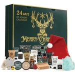 Rinse&robust RRBCONON001 Christmas 2025 Advent Calendar, 24-PIECE Men's Beard. Fixed Price $18.99.