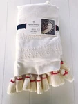 Hearth & Hand W/ Magnolia Cream Christmas Tree Skirt Tassel Trim Embroidered Nwt. Fixed Price $26.99.