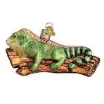 Old World Christmas Iguana Glass Ornament Free Box 12540 New. Fixed Price $24.98.