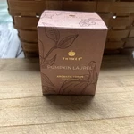 Thymes Pumpkin Laurel Candle Glass Container Aromatic New Box. Fixed Price $14.99.
