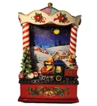 Sing & Snow Train Animated Holiday Collectible Lights Music Motion 2006 Usa Led. Fixed Price $26.95.