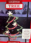 Lighted Christmas Tree Indoor/outdoor 18.5 High X 14 Wide. Fixed Price $12.99.