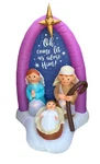 Gemmy Christmas 6 Ft Christian Nativity Scene Baby Jesus Airblown Inflatable. Fixed Price $93.75.