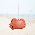 Crab Christmas Ornament 3" Sea Life Beach Nautical Coastal. Fixed Price $15.95.