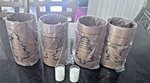 Set Of 4 Ftd Christmas Tree Candle Holders Metal Luminaries Holiday Votive Decor. Fixed Price $15.29.