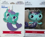 Gabbys Dollhouse Mercat Hallmark Dreamworks Christmas Ornaments Set Of 2 New Box. Fixed Price $16.75.