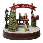 Northlight Led Lighted Winter Christmas Scene With Music And Turning Tree. Fixed Price $65.51.