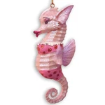 December Diamonds 2003 Sparkles The Seahorse Christmas Ornament 55-90036 Pink. Fixed Price $19.99.