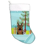 Carolines Treasures BB1583CS Christmas Tree & German Shepherd Stocking. Fixed Price $30.86.