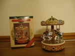 Mr Christmas Merry Go Round Plays 12 Carols With Box 1998. Fixed Price $16.00.