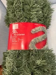 Home Accents Holiday 50 Ft. Pre Lit Garland 200 Mini Clear Lights. Fixed Price $35.00.