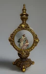 Mark Roberts Christmas Nativity Holy Family Star Finial Crackle Glass Gold Globe. Fixed Price $65.00.