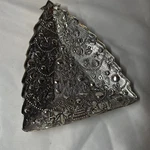 International Co Silver-plated Vintage Christmas Tree Candy Dish New. Fixed Price $18.00.