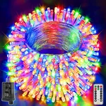 Ollny Christmas Lights Outdoor 400LED 131FT, Multicolor Fairy With Rem.... Fixed Price $29.14.