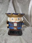 Yankee Candle Nutcracker Ceramic Wax Warmer - Christmas Euc. Fixed Price $29.99.