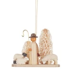 Pinnacle Peak Trading German Wood Shepherd With Sheep Ornament 3 Inch. Fixed Price $49.98.