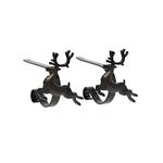 The Original Mantleclip Stocking Holder With Removable Metal Holiday Icons, 2. Fixed Price $15.99.