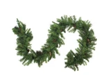 Northlight 50' X 12" Noble Fir Commercial Christmas Garland W/pine Cones, Unlit. Fixed Price $100.00.
