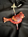 Jim Shore Enesco Heartwood Creek 2007 Red Cardinal Bird Christmas Ornament. Fixed Price $23.99.