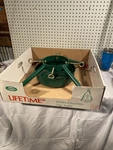Lifetime Welded Christmas Tree Stand Upto 12 Foot Live Original Box 7304-LC. Fixed Price $29.95.