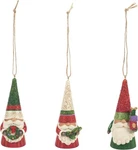 Jim Shore Heartwood Creek Gnome Christmas Ornament 3PC Set 6009186 New. Fixed Price $42.99.