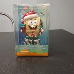 Kurt Adler Spongebob Squarepants Glass Hand Painted Hanging Christmas Ornament. Fixed Price $14.00.
