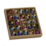 Kurt S. Adler 0.78-INCH Glitter Glass Ball Ornaments, 25 20MM, Multi Color. Fixed Price $12.32.