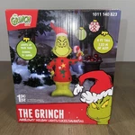 The Grinch Ugly Sweater 4 Lighted Christmas Inflatable - Indoor/outdoor **new**. Fixed Price $34.95.