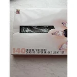 Vtg Seasonal Specialties Chasing Christmas Lights 140CT White Holiday Decor. Fixed Price $22.95.
